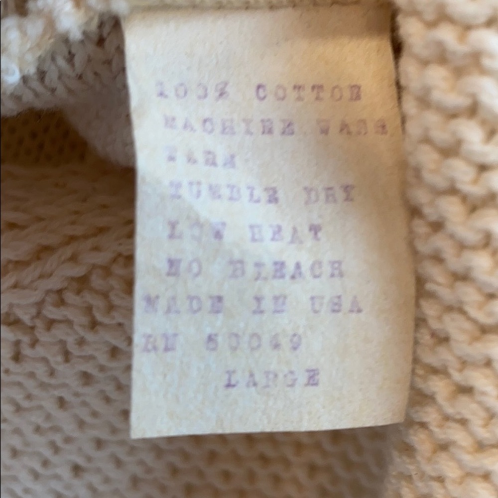 Yarn Works Heavy Cotton Open-Side Vest - Picture 6 of 7